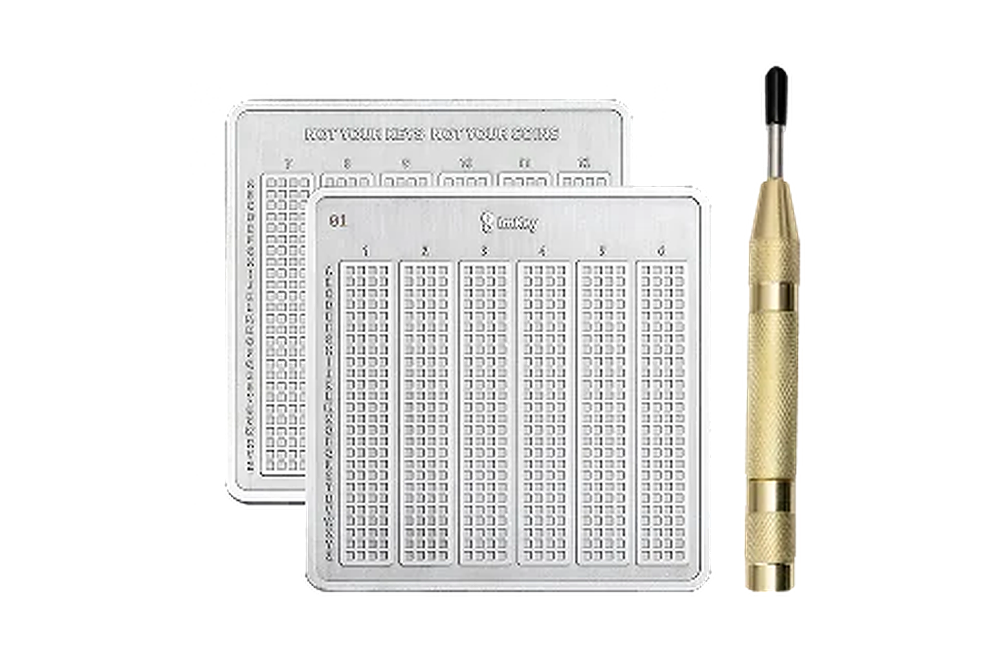 HeirTAB L1 助记词备份工具产品图